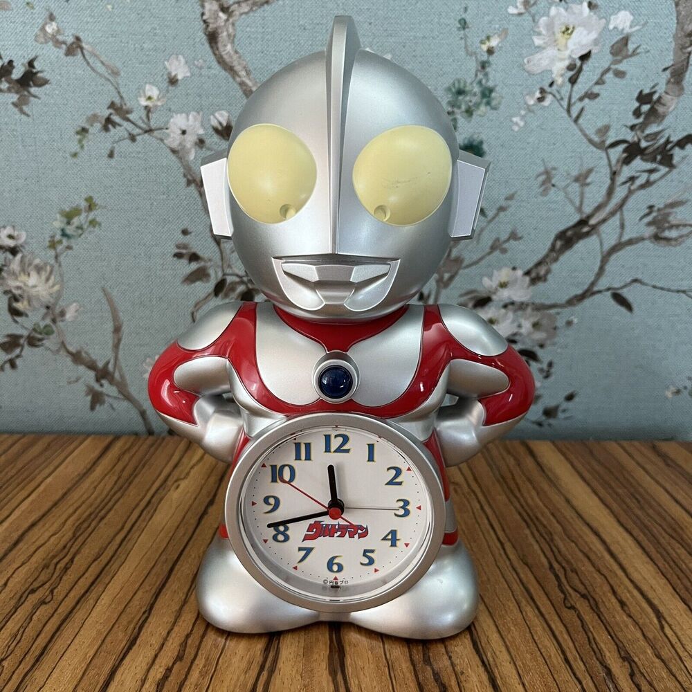 Tsuburaya Ultraman Talking Alarm Clock JF336